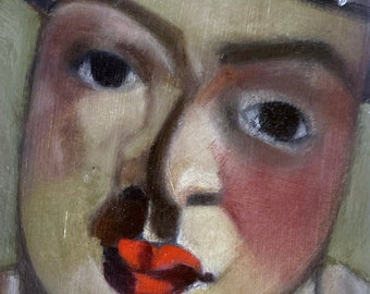 PAULA- Original oil painting.