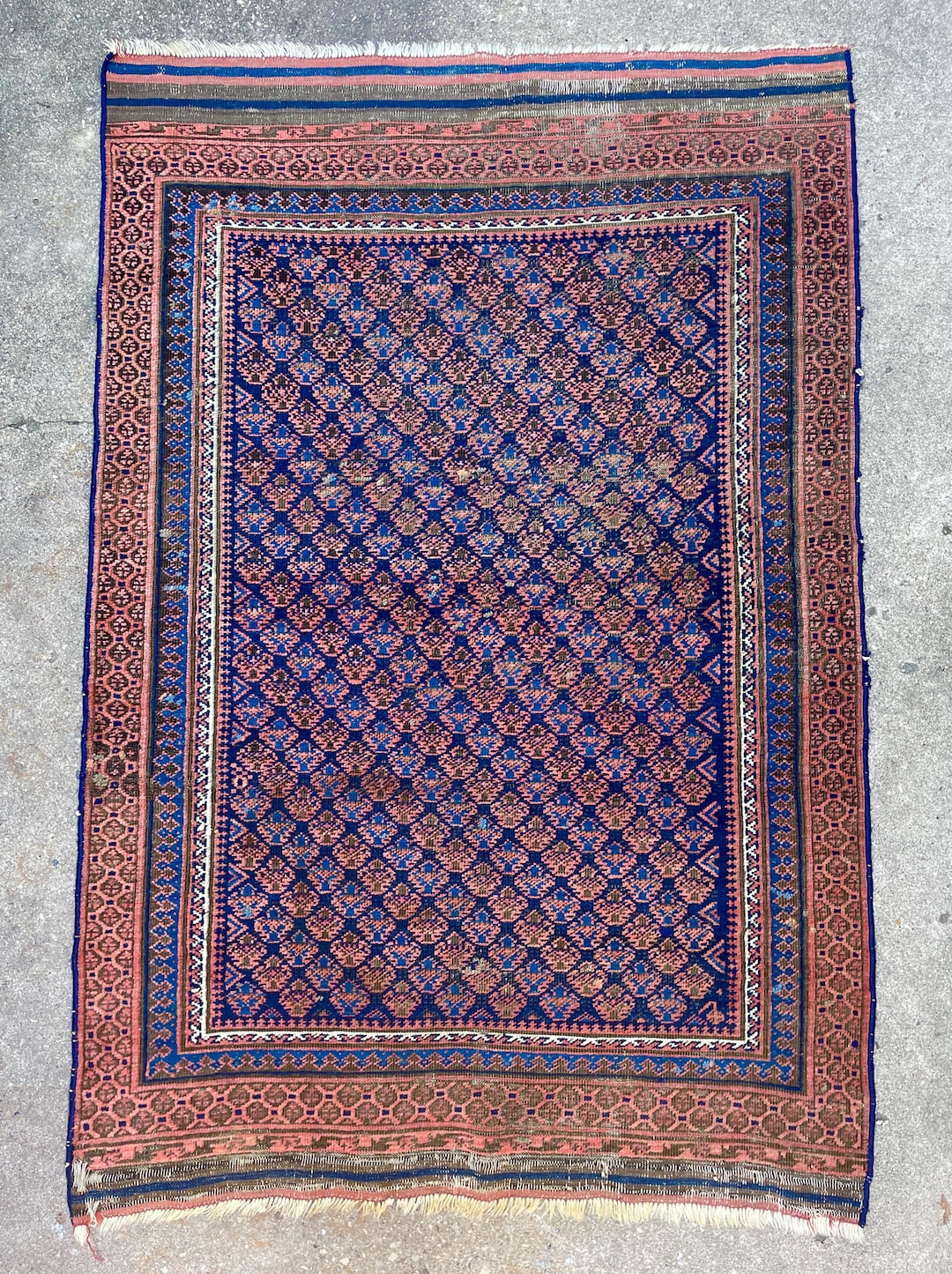 Timuri Antique Timuri Baluch Rug: Tribal Dokhteri-gazi Pattern, Circa 1900 - Etsy