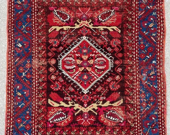 Antique Turkish Kula Rug - 4'6 x 5'7 - 140 x 174 cm - West Anatolian - Circa 1850