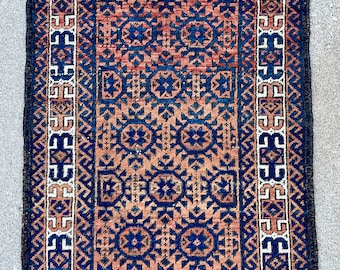 Baluch Tribal Antique Rug - 2'7 x 4'6 - 79 x 137 cm - Vintage Baluchi Rug