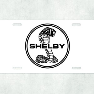 Shelby Cobra License Plate