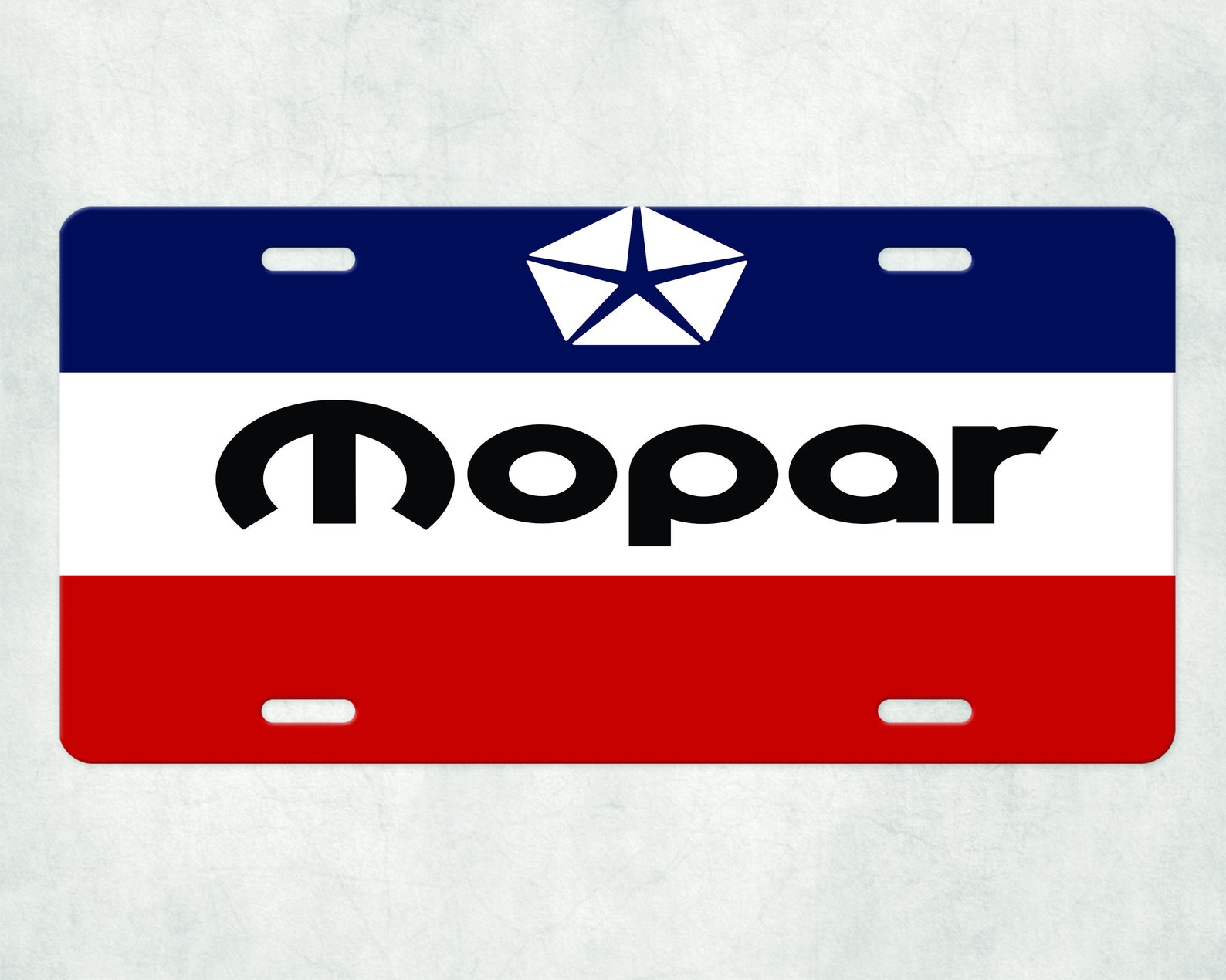Mopar License Plate Etsy