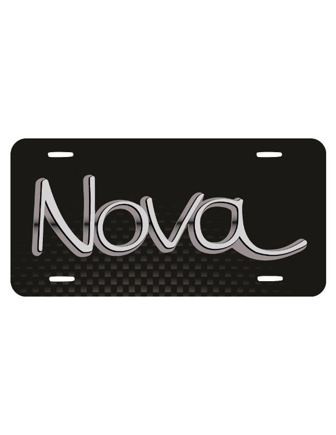 Nova License Plate Etsy