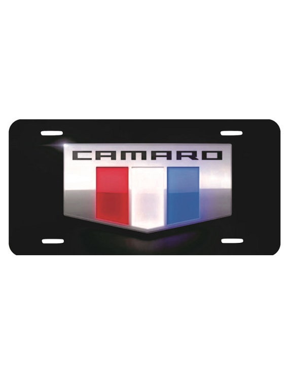 Camaro License Plate Etsy