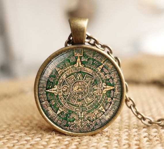 MAYAN CALENDAR PENDANT Mayan Calendar 