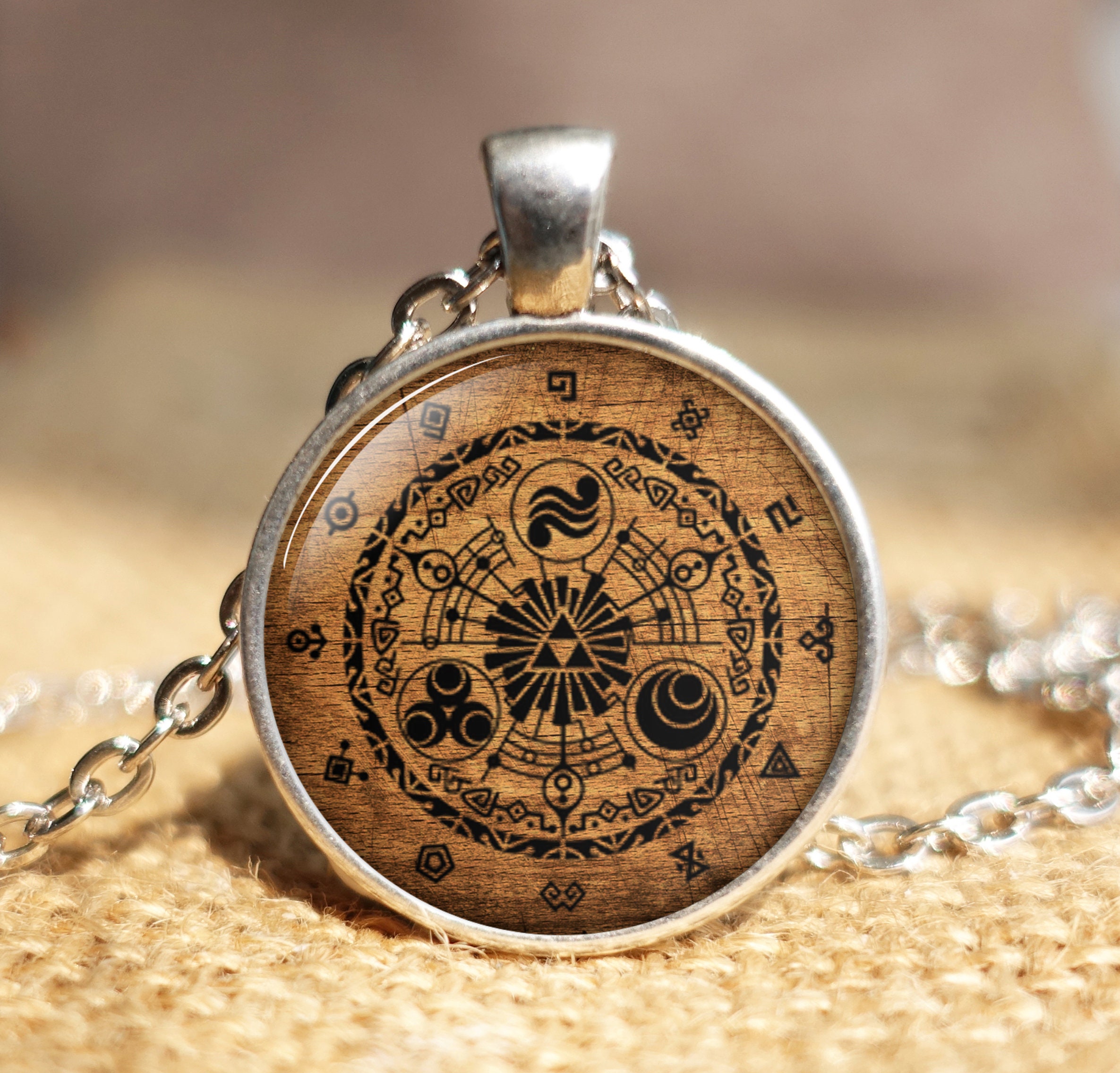 Legend of Zelda Pendant Necklace Legend of Zelda inspired Etsy