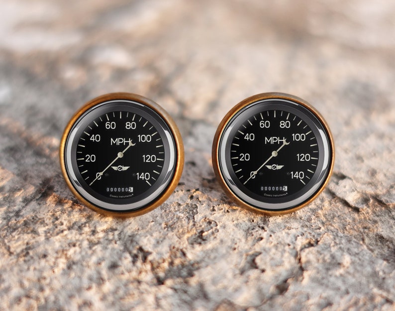 Car Speedometer EarringSpeedometer EarringTrending Earring image 1
