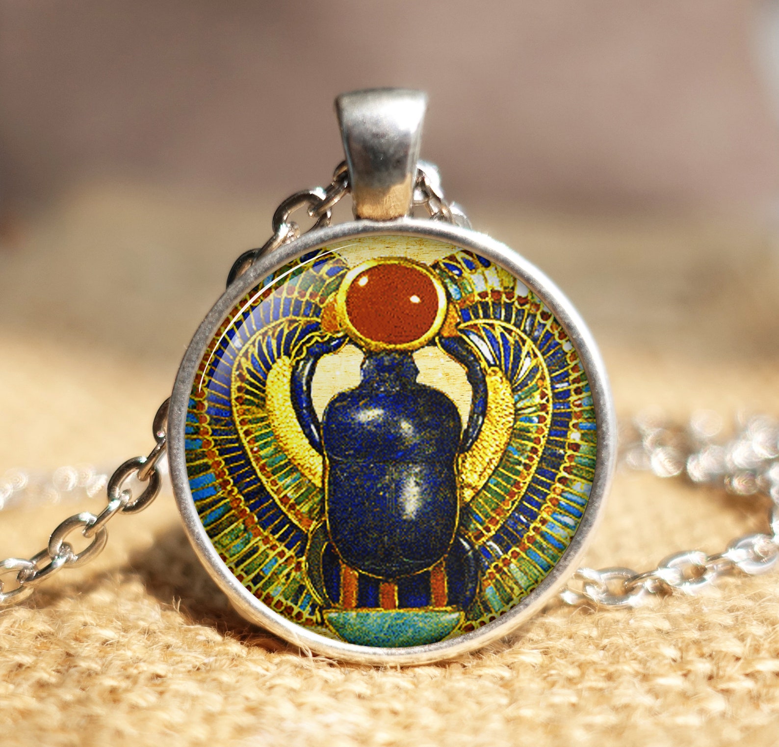 Egyptian Scarab Pendant Ancient Egypt Jewelry Egypt Etsy Canada