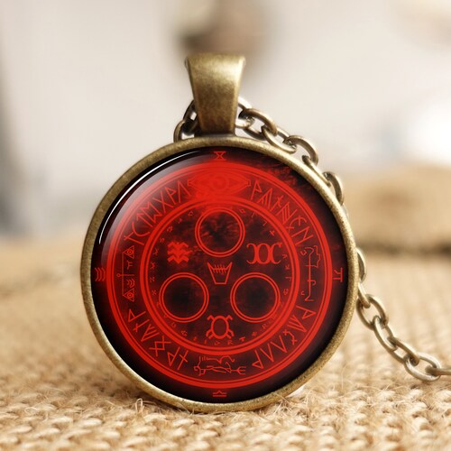 Handmade SILENT HILL Necklace Halo of the Sun Glass Dome Etsy