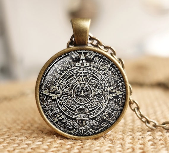 MAYAN CALENDAR PENDANT Mayan Calendar 