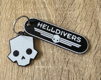 Llavero Helldiver - Personalizable!!!