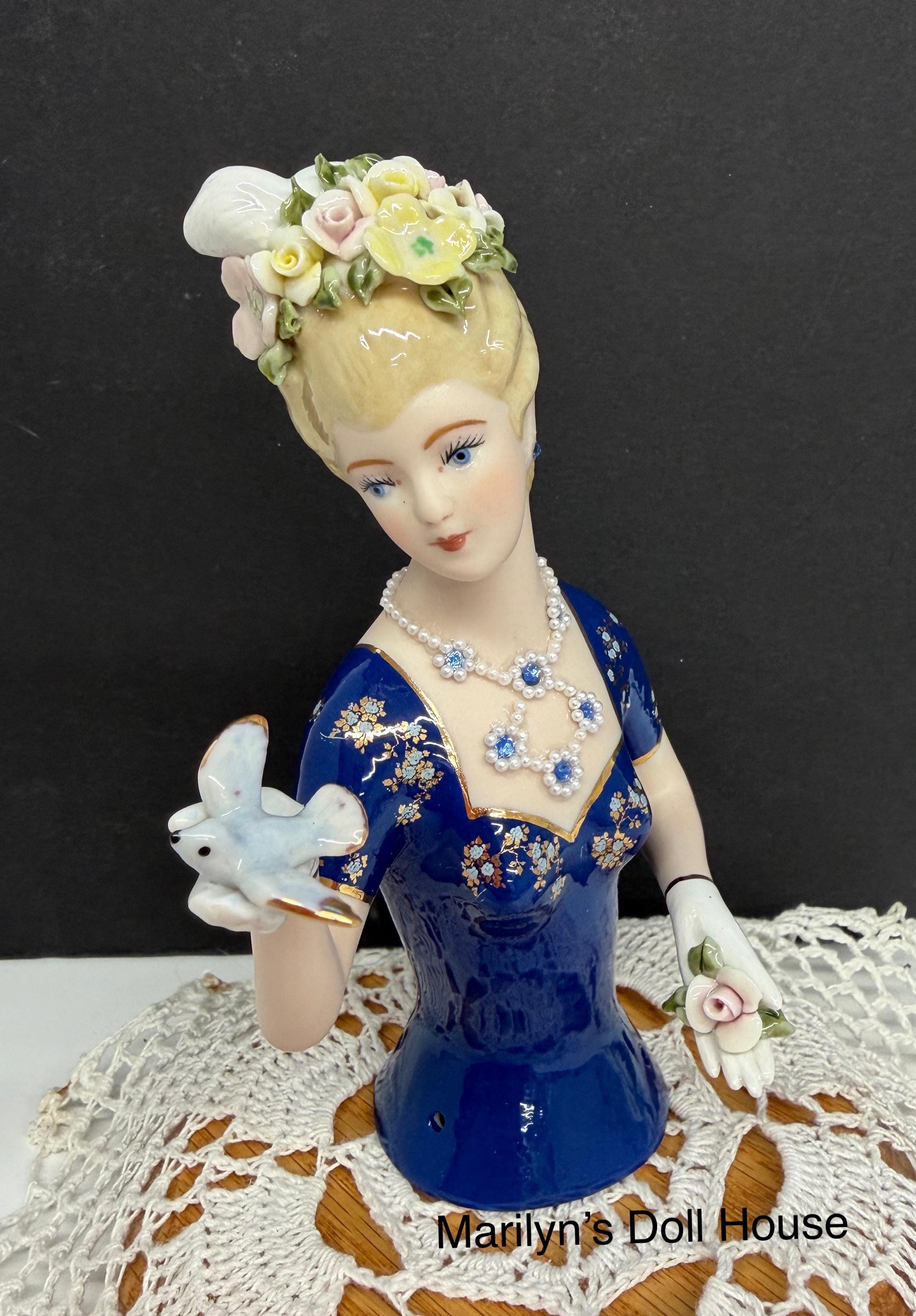 Porcelain half doll - Etsy 日本