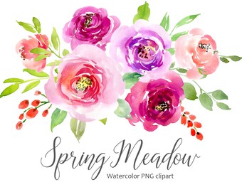 Pink Flower Vector Clipart