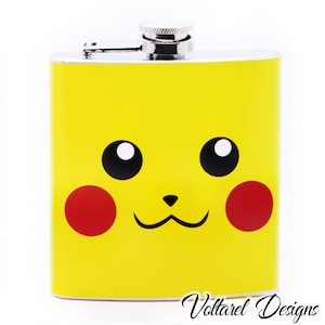 Electric Mouse 6oz Flask