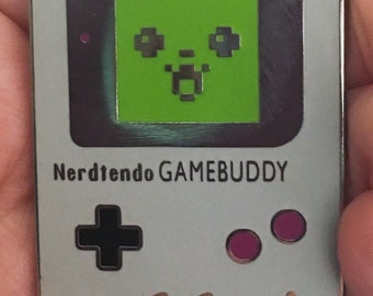 Nerdtendo Gamebuddy hard enamel Pin