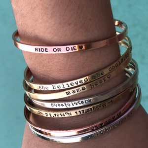 Personalized Dainty Bracelet, Jewelry Best Friend Gift, 21st Birthday Gift For Her Youre My Person Bracelets 30th Birthday Gift For Her Cuff
