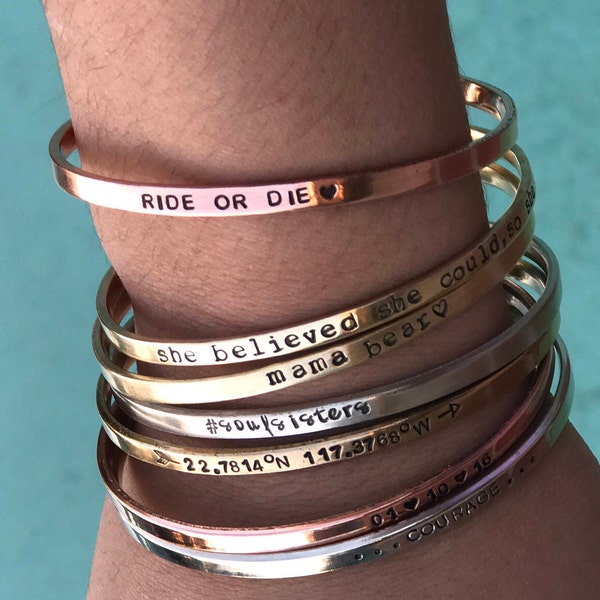 Personalized Dainty Bracelet, Jewelry Best Friend Gift, 21st Birthday Gift For Her Youre My Person Bracelets 30th Birthday Gift For Her Cuff