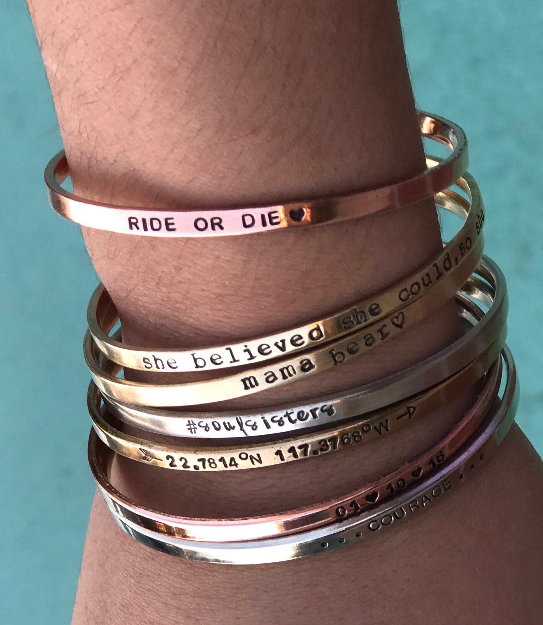 Best clearance custom bracelets