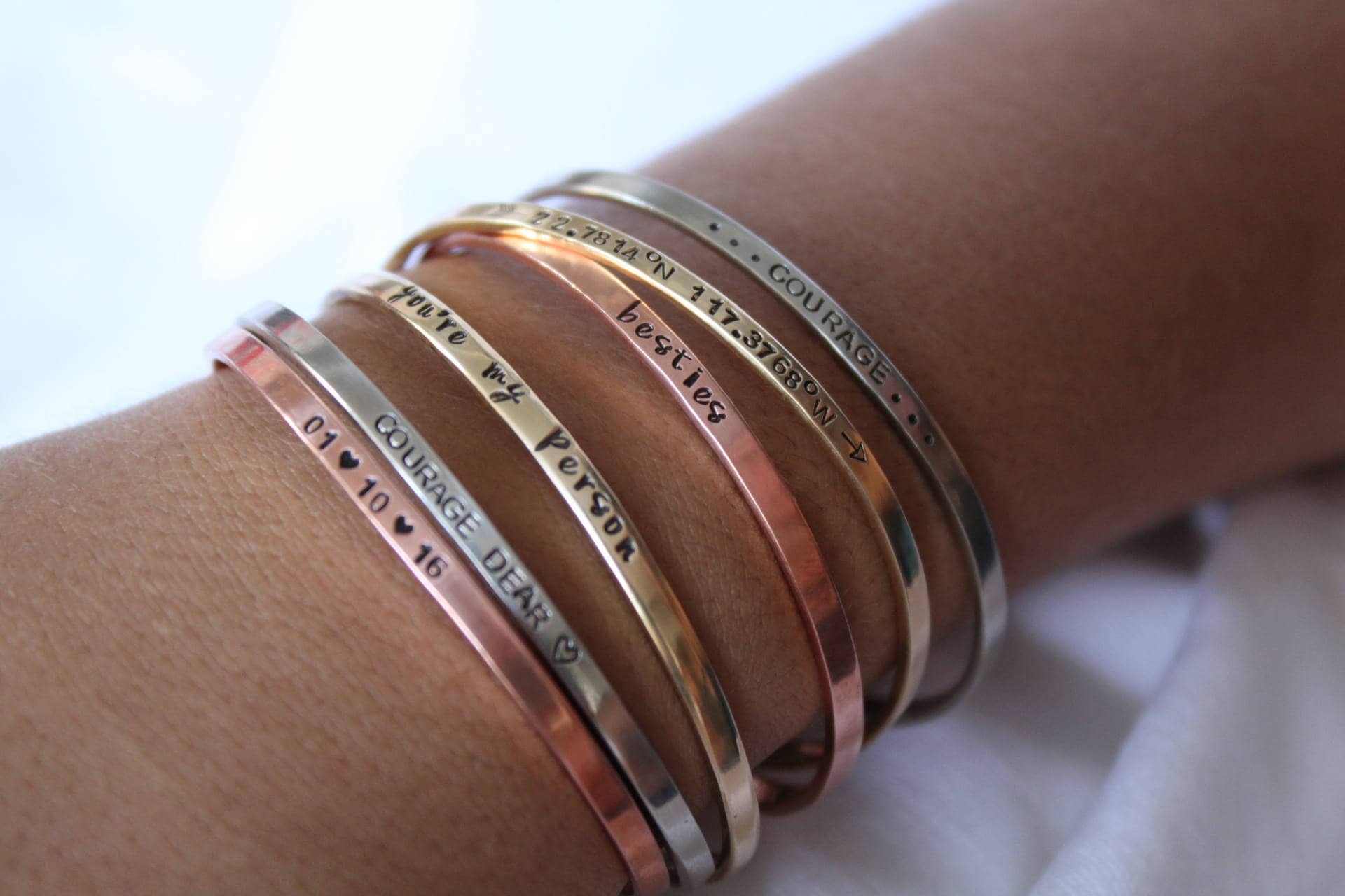 Create YOUR Own Bracelet Friendship Bracelet Silver Gift Idea Etsy