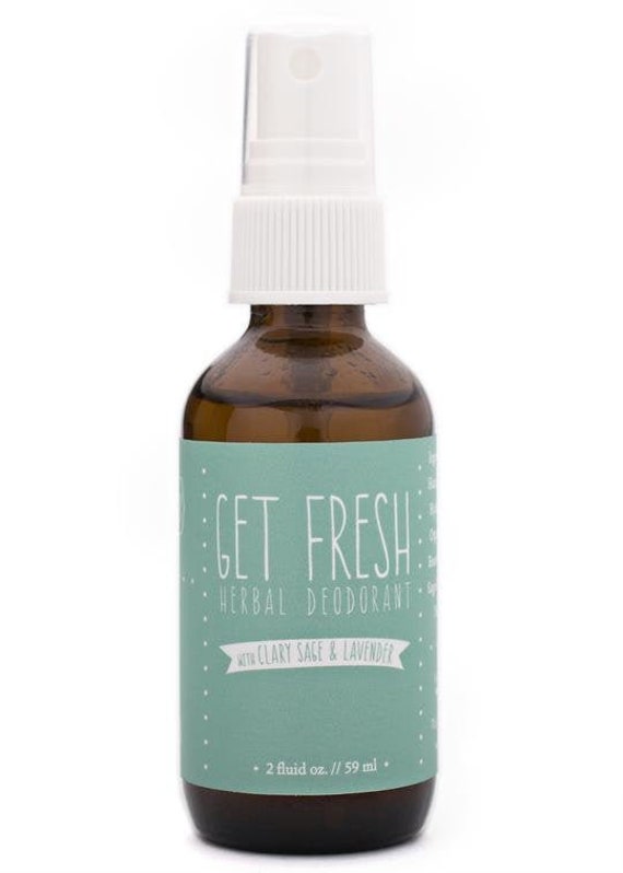 Deodorant Spray Deodorant Natural Deodorant Organic Herbal Etsy