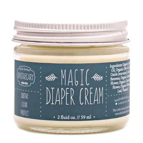 Organic Diaper Rash Cream Plus Plantain and Calendula Etsy