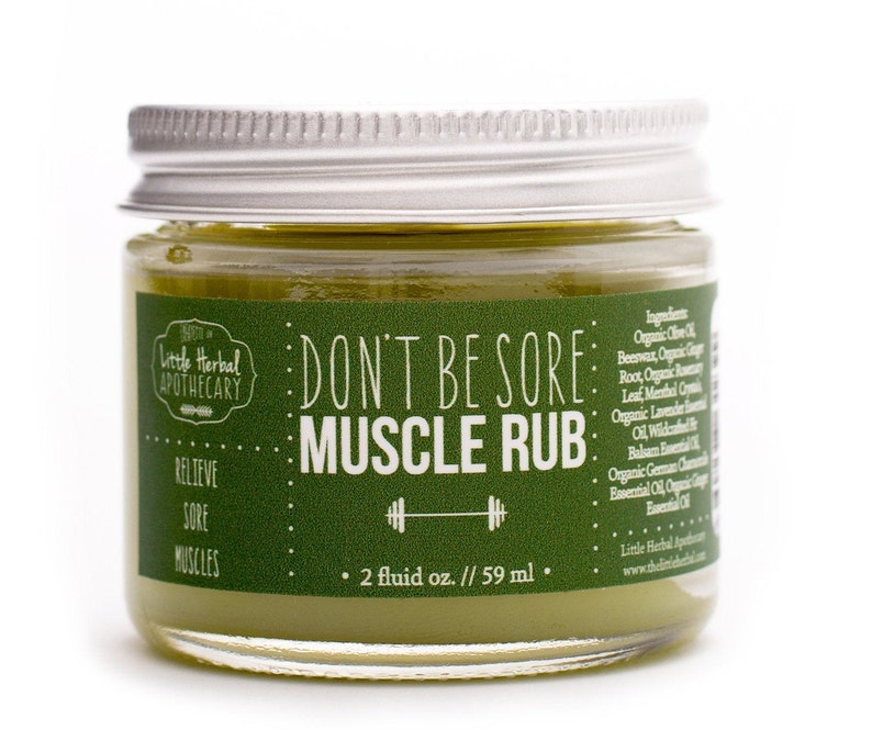 Sore Muscle Salve Organic Herbs Pain Relief Etsy