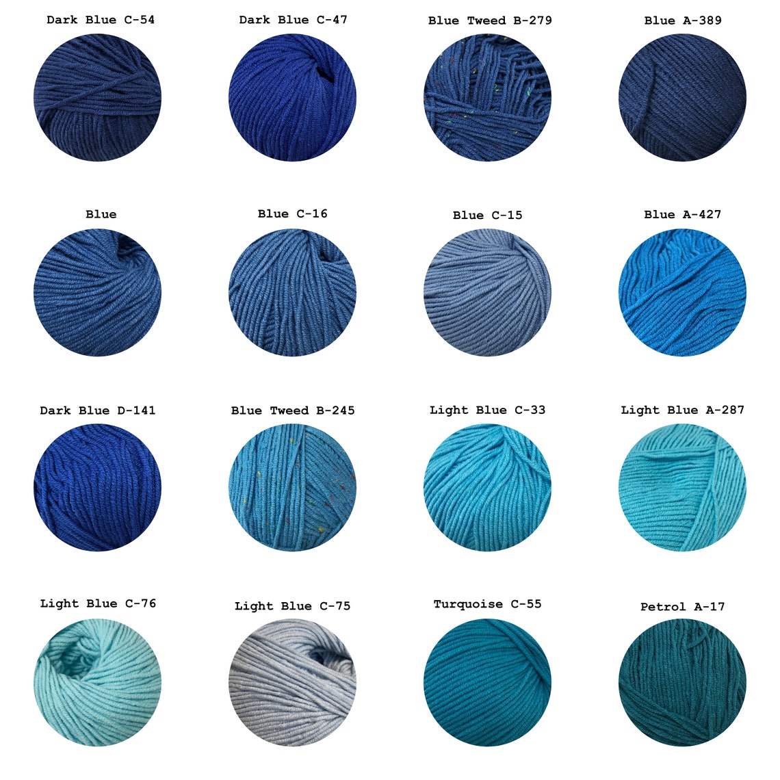 Yarn color palette DO NOT buy this item Etsy