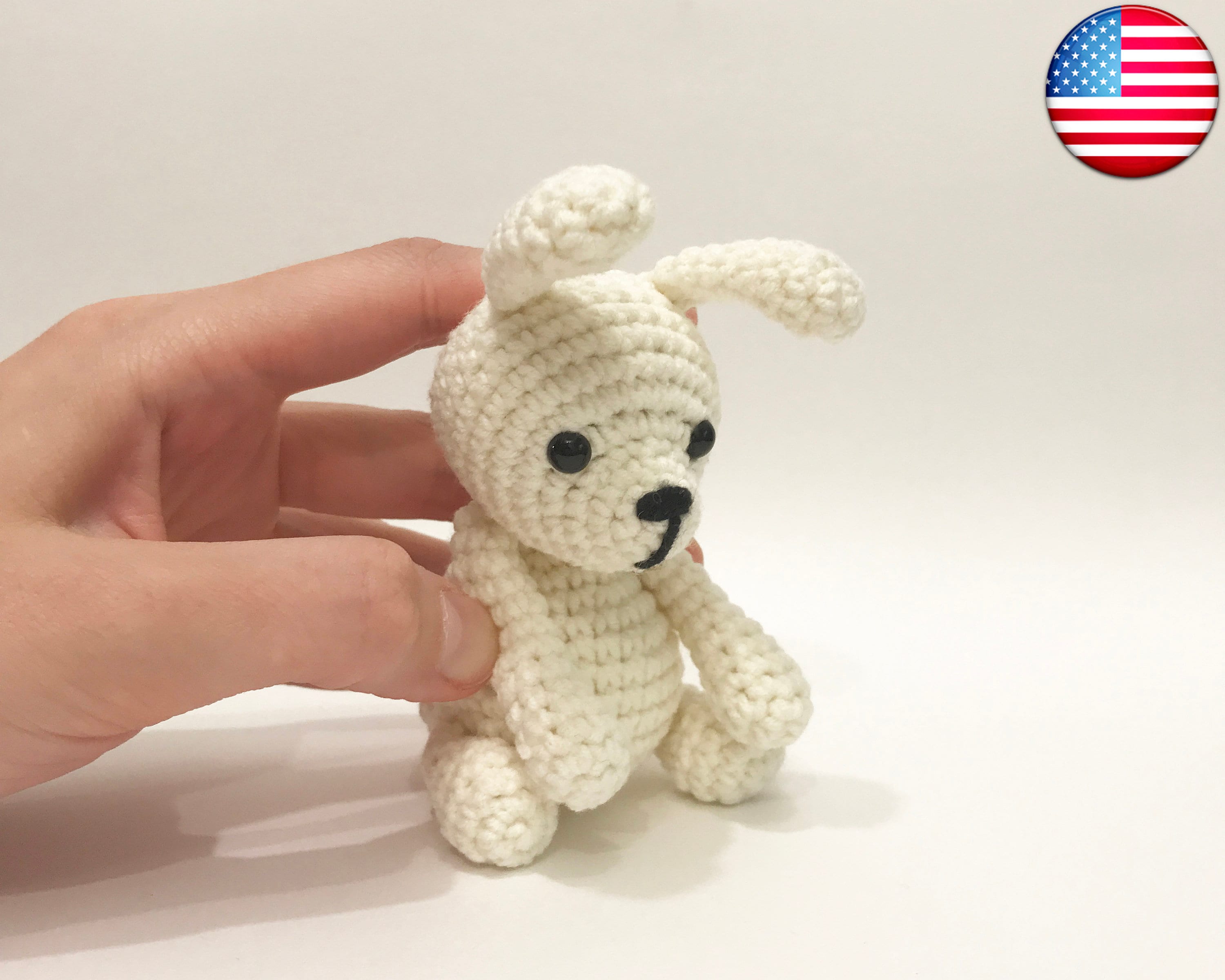 Rabbit crochet PATTERN Nosew amigurumi pattern Crochet Etsy