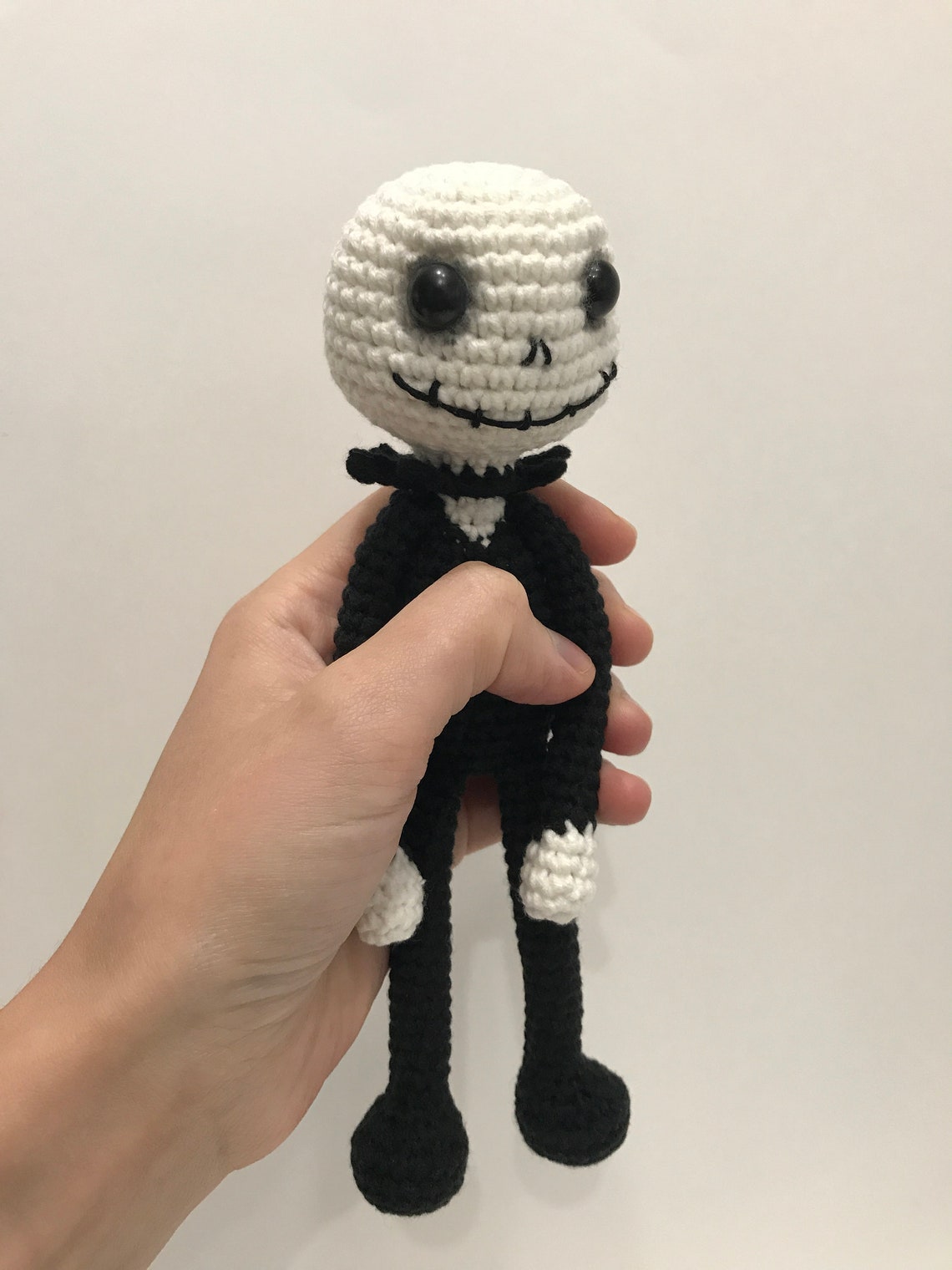 Jack Skellington no sew amigurumi PATTERN Crochet Jack Etsy