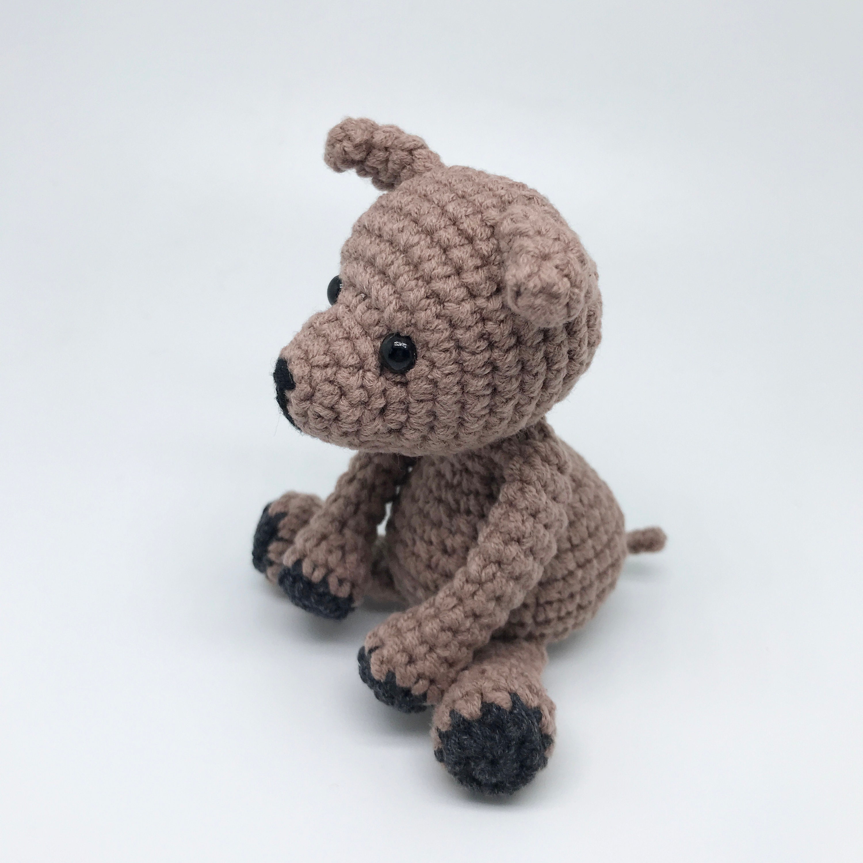 Crochet dog PATTERN Nosew amigurumi pattern Fathers day Etsy