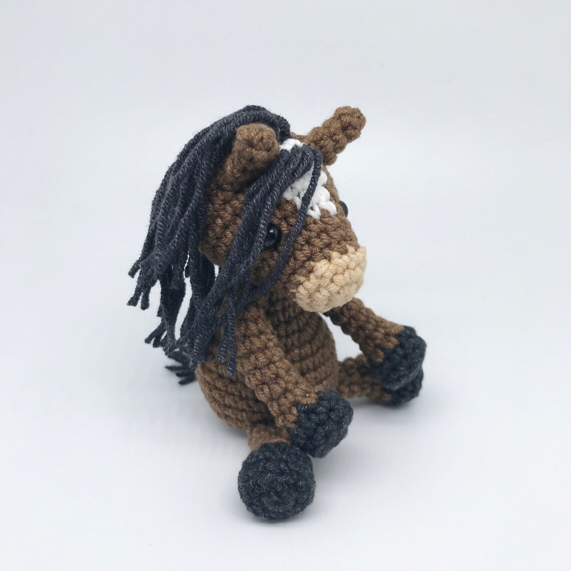 Crochet horse PATTERN Nosew amigurumi pattern horse baby Etsy