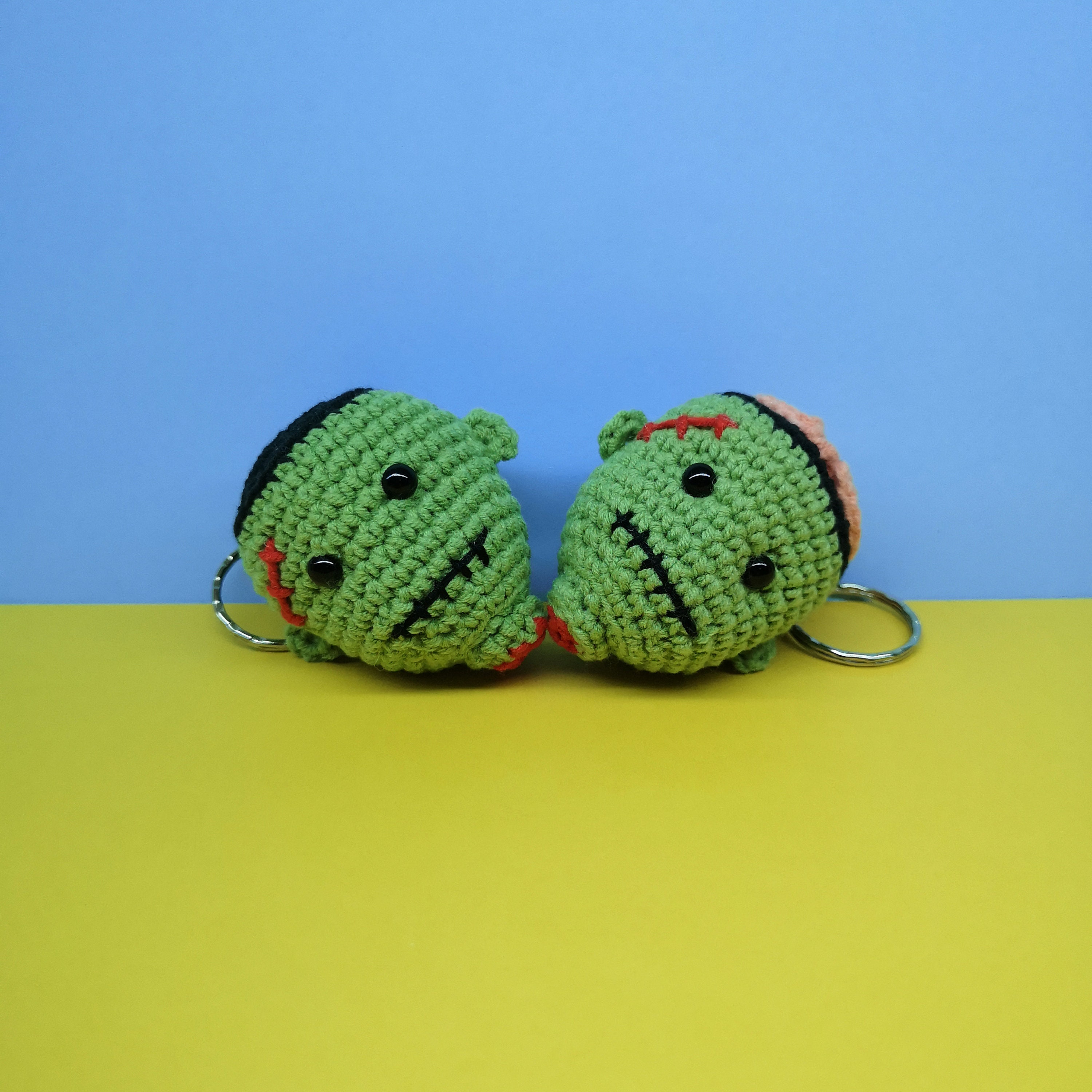 Crochet zombie PATTERN keychain amigurumi Mothers Day gift Etsy