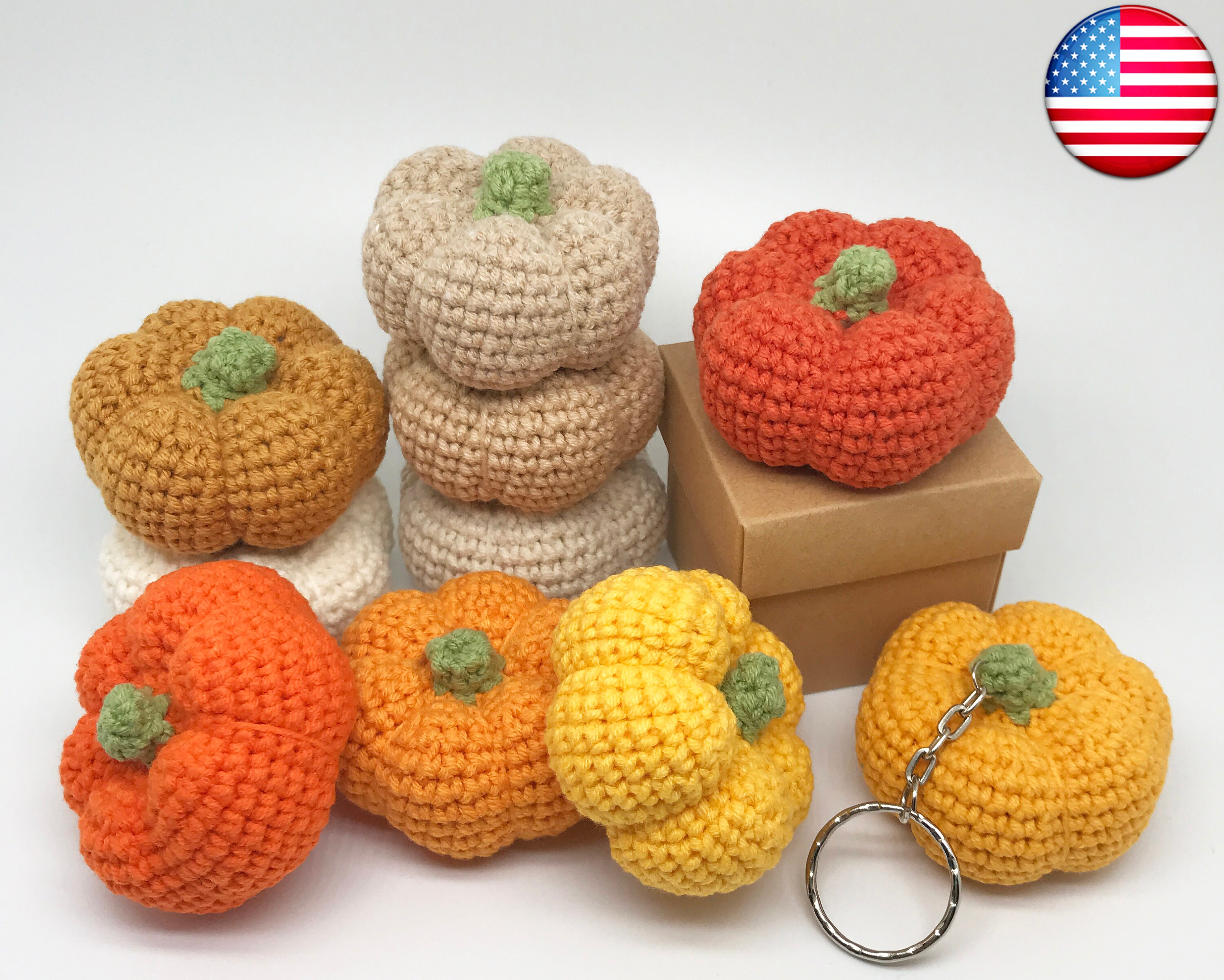 Crochet pumpkin PATTERN Pumpkin amigurumi pattern Etsy