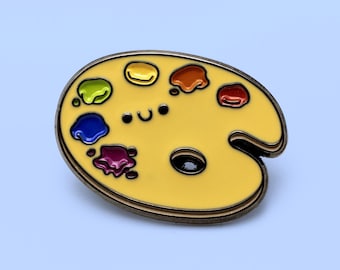 Painter's Palette Soft Enamel Pin
