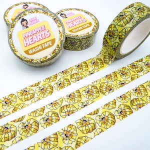 Pineapple Washi Tape - Cute Washi Tape - Breakfast Washi Tape