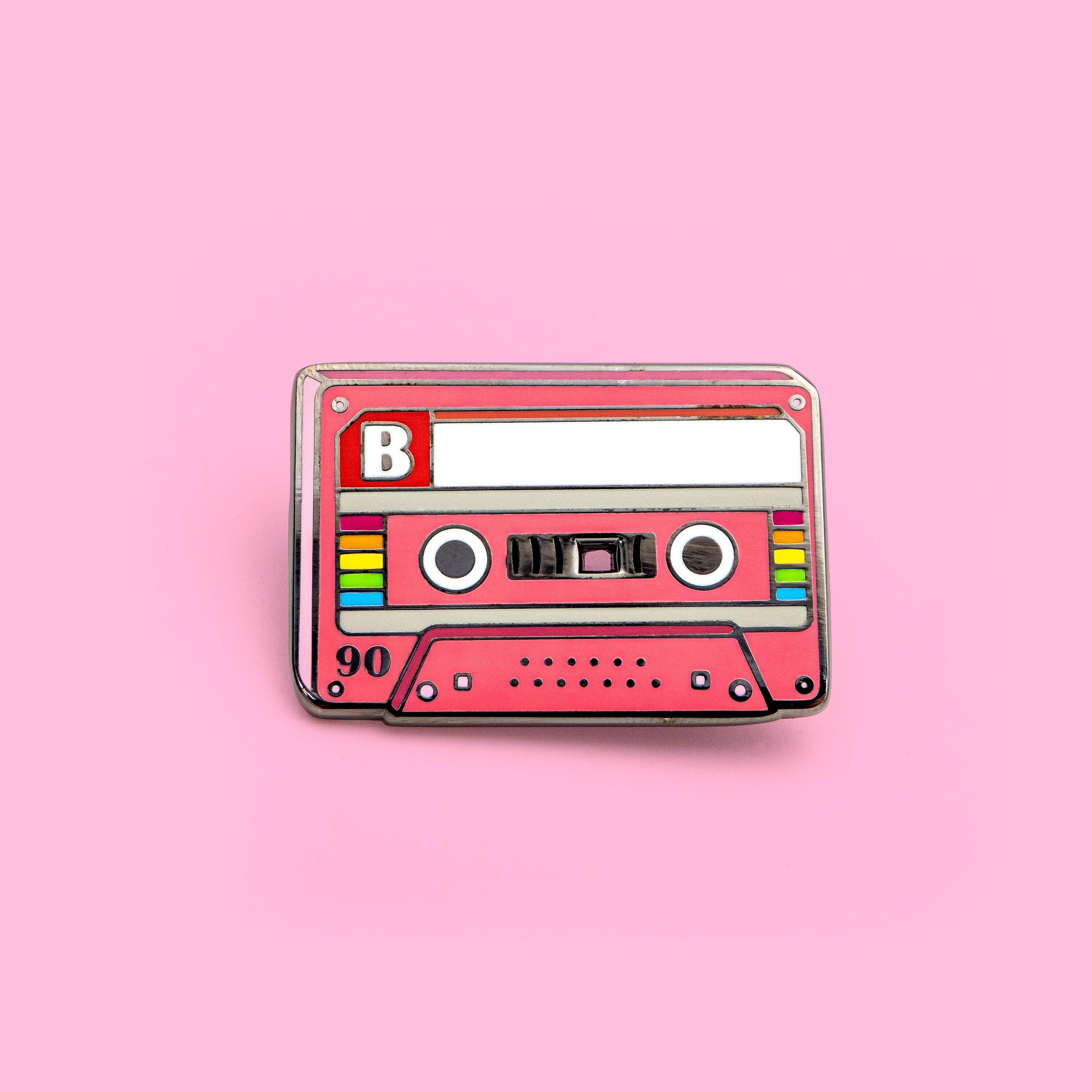 Old School Mixtape Pin - Write Your Own Title on the Pin