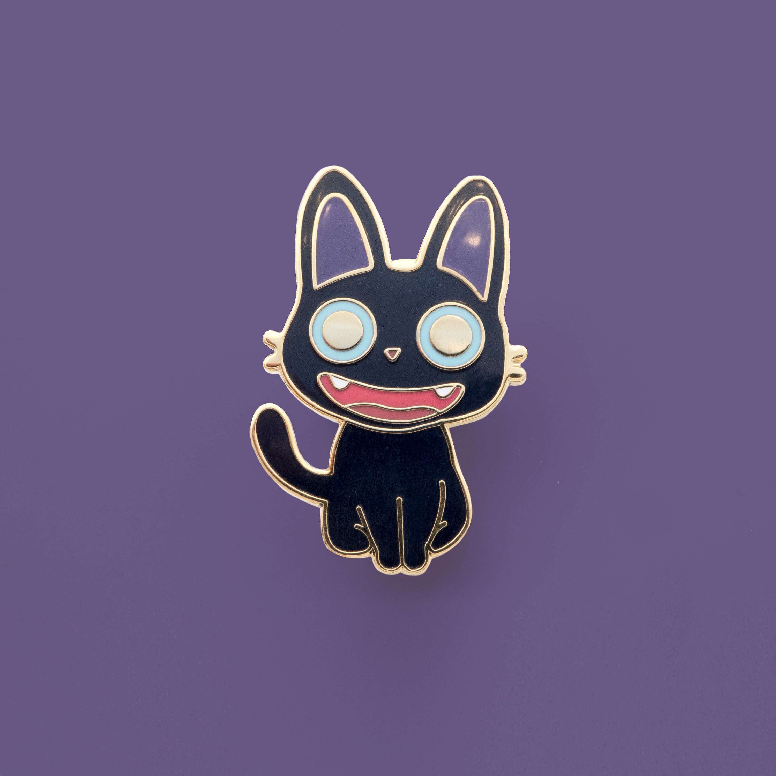 Jiji the cat Enamel pin Studio Ghibli Anime Movie Fan Art Etsy