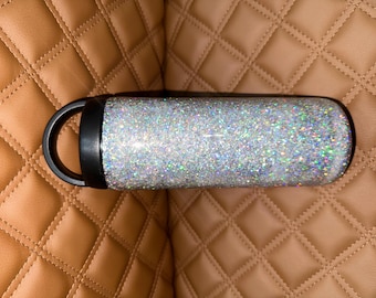 READY TO SHIP! 18oz Glittered Rtic Bottle