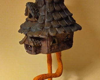 The House with Chicken Legs lamp (Baba Yaga's House)