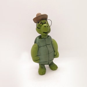 Robin Hood (Toby). Handmade polymer clay action figure.  Unique collectible.