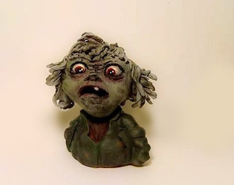Labyrinth (Goblin).Handmade polymer clay action figure. Unique collectible.