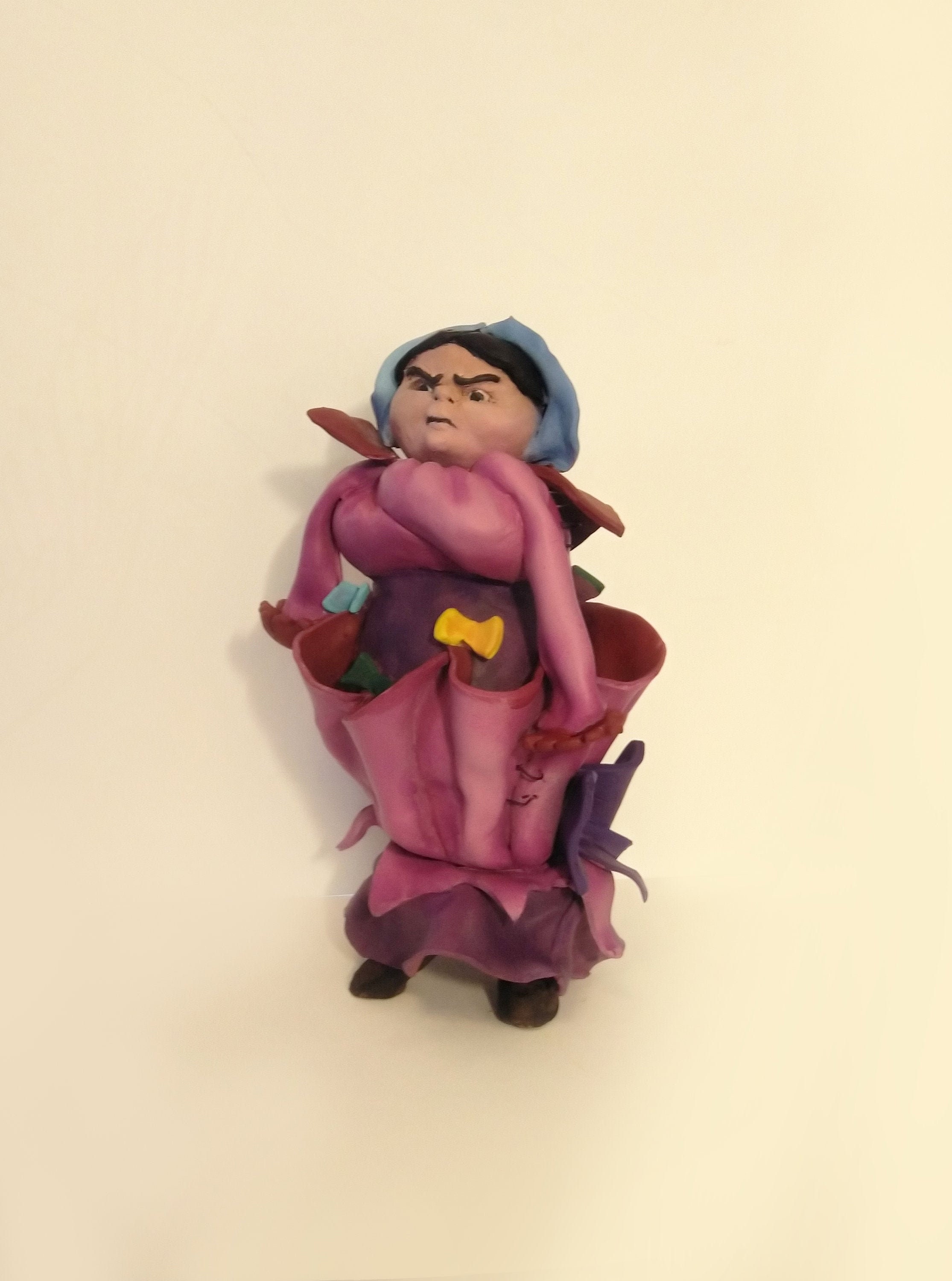 眠れる森の美女（メリーウェザー）ハンドメイドポリマークレイ