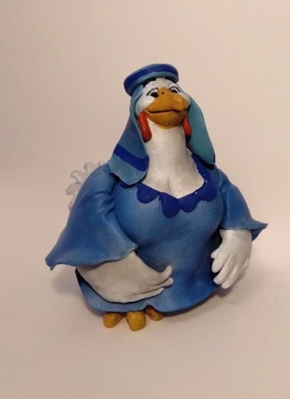 ロビン・フッド（レディ・クラック）。ポリマークレイ製のハンドメイド