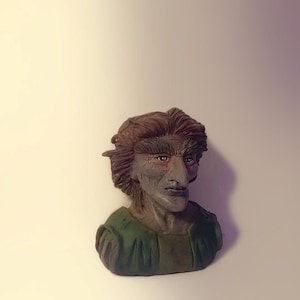 The NeverEnding Story (Nighthob-Vooshvazool). Handmade polymer clay action figure.  Unique collectible.