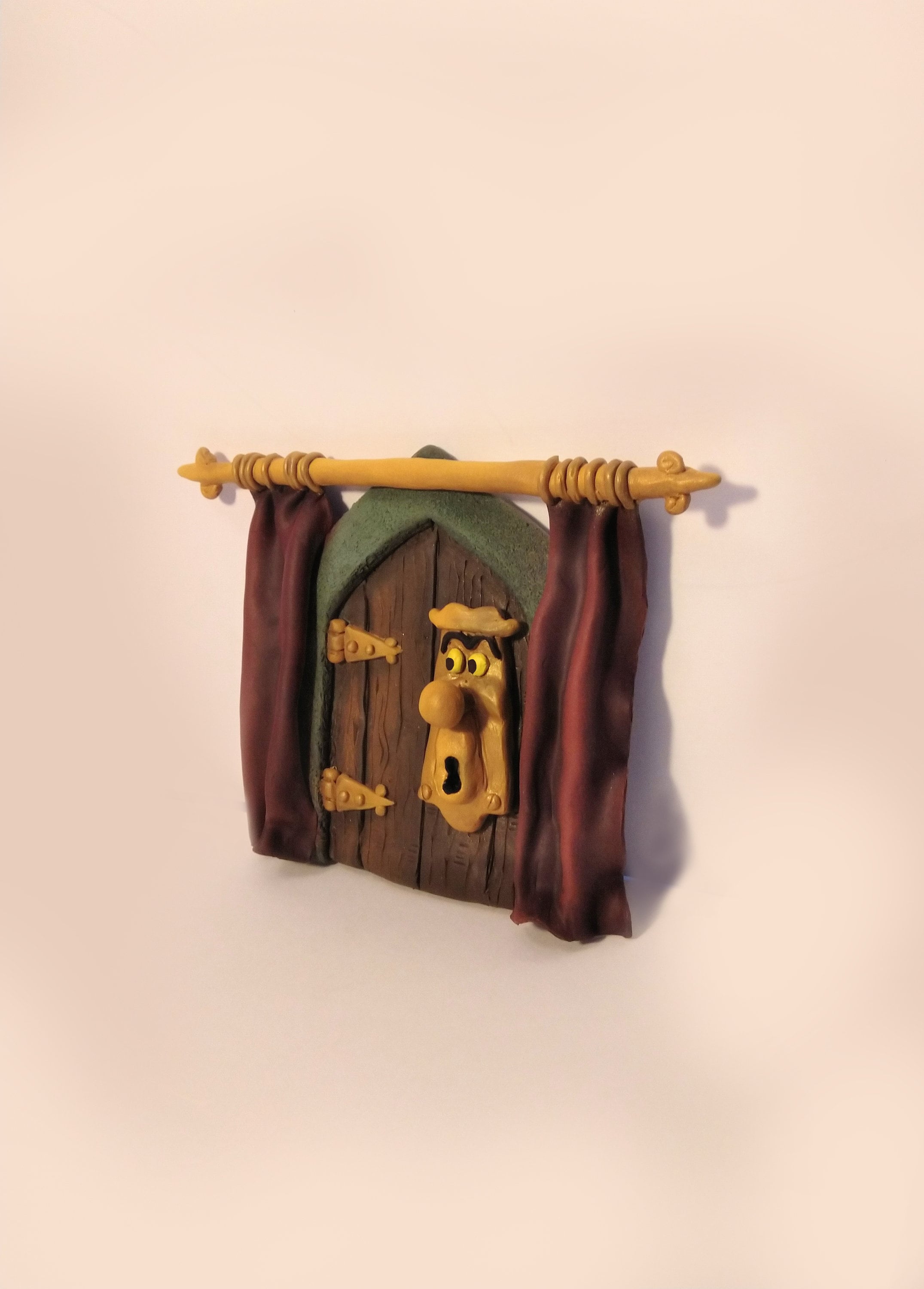 不思議の国のアリス（扉） ポリマークレイ製ハンドメイドアクション