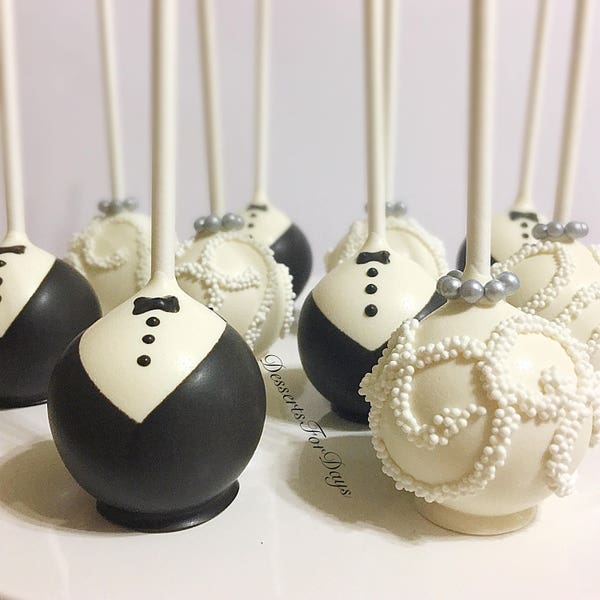 Wedding Cake Pops - Etsy