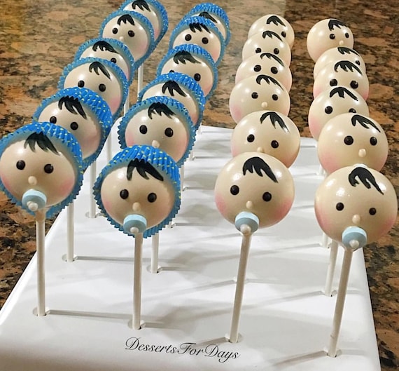 Baby shower cake pops for sale sales