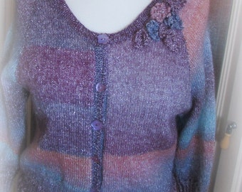 sparkly cardigan – Fairy wings and flowers