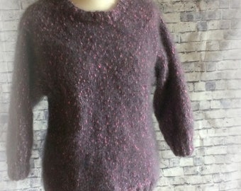 Pink Slubbed heather sweater 42"