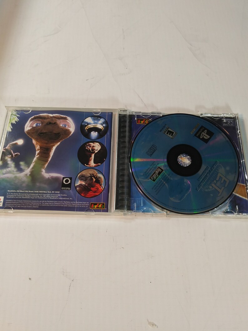 Sony PlayStation 1 E.T - PS1 The Extra-Terrestrial: Interplanetary Mission